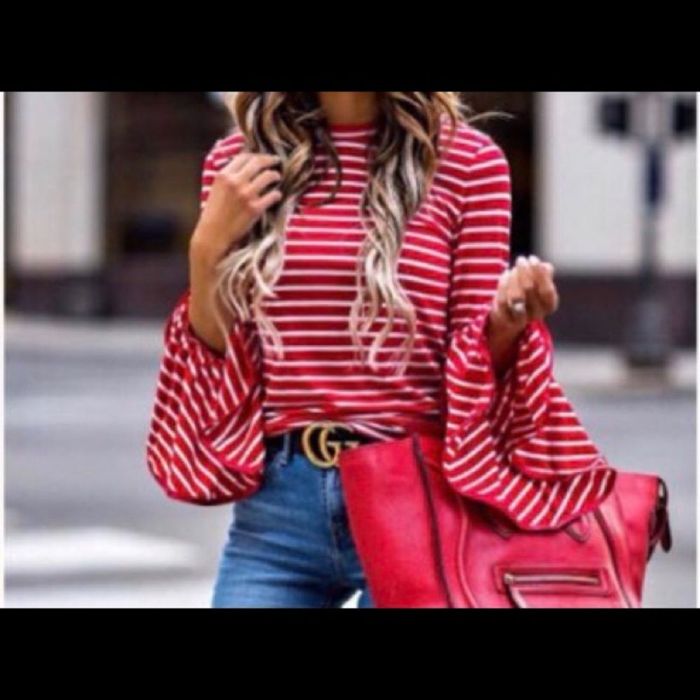 Bell Sleeve Knit Top... SOLD OUT